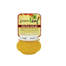 Green Leaf Alove Face Wash Gel (Turmaric) (120Gm) – Brihans Natural